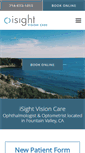 Mobile Screenshot of isightvisioncare.com
